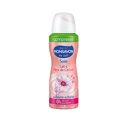 Monsavon - Déodorant compressé Cerisier - 100ml